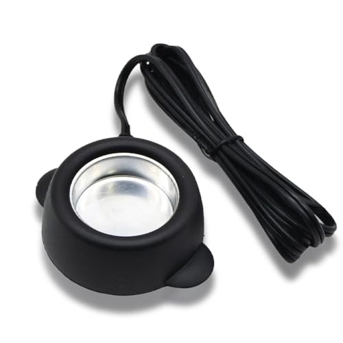 Joyzan 30W Mini Wax Pot, 12ml Electric Hot Glue Melting Pot Keratin Melt Stove Warmer Constant Temperature DIY Hair Extension Repair Tools Pan Furnace Tool for Jewelry Sealing Stamp Beads Sticks