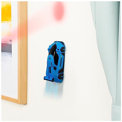 Air Hogs, Zero Gravity Light, Light-Guided Wall Racer, Wall Climbing Race Car, Blue #TOP4