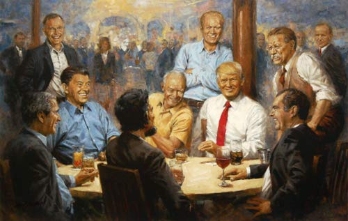 Andy Thomas - Republican Club Donald Trump Artist's Proof on Paper