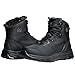 WIDEWAY Men's Waterproof Hiking Boots Non Slip Work boot for men lightweight Treeking Shoes Black Tactical Combat botas de trabajo para hombre