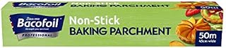 Deli Supplies 1 x Roll of Baco Baking Parchment Paper 50M x 45cm Great Value Professional Catering Kitchen.