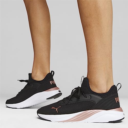 Image of PUMA Womens Softride Mayve Running Sneakers Shoes - Black