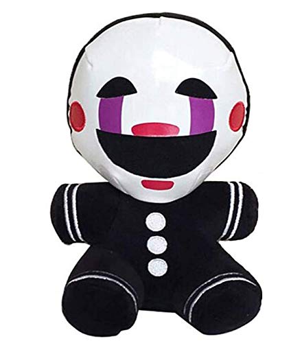 FNAF Plushies - All Characters(7") - -- Five Nights Freddy's Plush: Chica, Springtrap, Bonnie, Marionette, Foxy Plush - Freddy Plush-FNAF Plush-Kid's Toy-Stuffed Animal (Marionette)