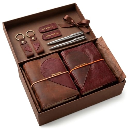 Matching Leather Journals for Couples