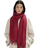maamgic Women's Winter Scarf Soft Warm Scarf for Women Cozy Shawl Wraps for Women Lightweight Pashmina Style Wrap