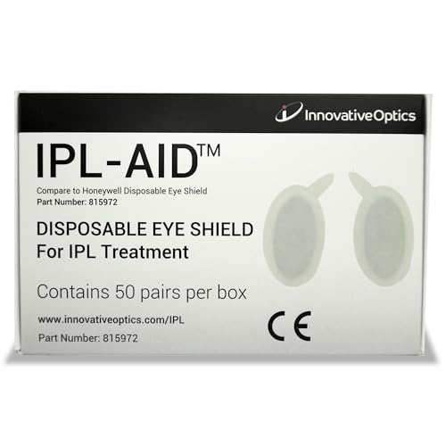 Innovative Optics IPL-AID: Disposable Eye Shield for Safe IPL Treatment. Protect Your Eyes with Precision and Comfort