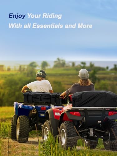 Zidiyoruo ATVTAILBAG Atv Rear Storage Bag With Cooler Insulated Bag - 63L Cargo Rear Seat Bags thumb #6