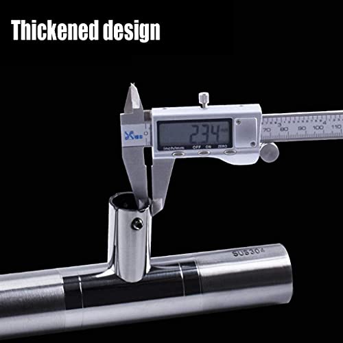 Poignée push-pull en acier inoxydable pour porte en verre H - 6