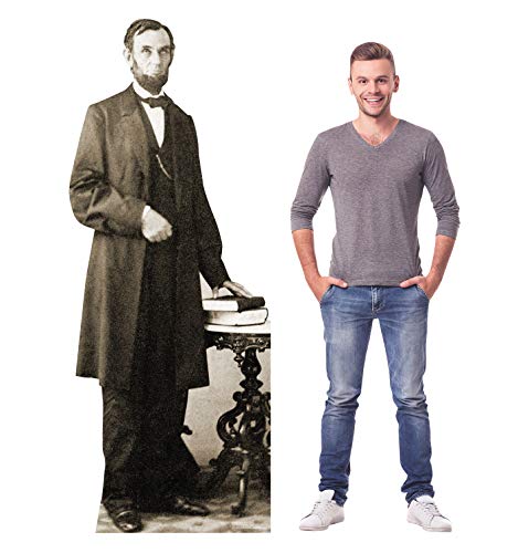 Image of Cardboard People Abraham Lincoln Life Size Cardboard Cutout Standup