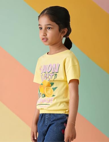 Image of Amazon Brand - Symbol Girl's Graphic Relaxed Fit T-Shirt