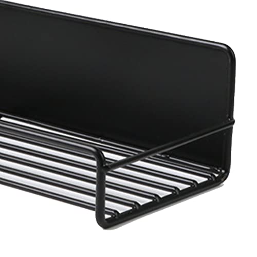 Estante Magnético para Condimentos, Montado En La Pared, Sin Perforaciones, Estante Metálico para Refrigerador, Almacenamiento En La Pared para Especias Y Condimentos(30x10,5x7cm) - imagen 8