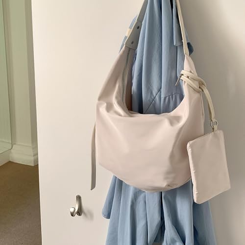 Sac aisselle coréen en nylon solide pour tenue décontractée