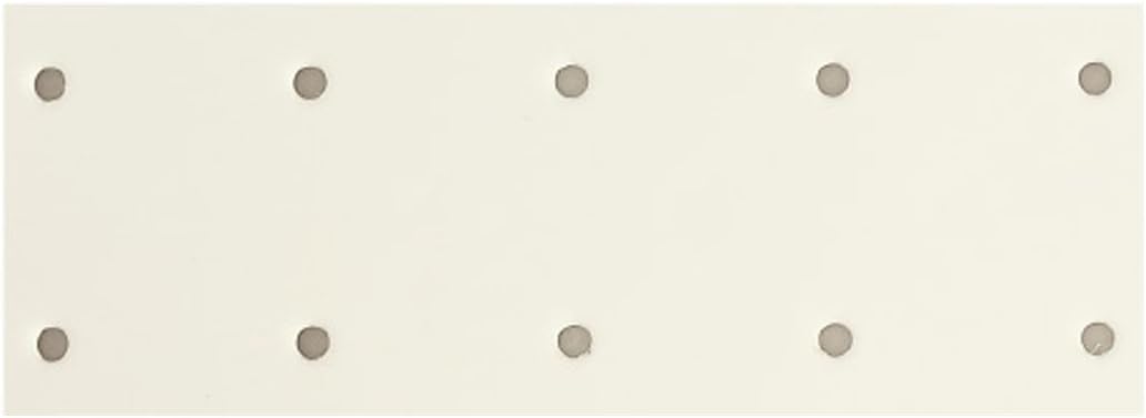 24-5903-4 Flex Macro-Perforated 1% Non-Sterile Material Sheet for Splint and Brace, 18" Width, 24" Length, 1/8" Height