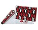American Greetings Christmas Wrapping Paper, Red and Black Buffalo Plaid Holiday Gift Wrap Set (120 sq.ft., 4 rolls-30 in. x 12 ft., 7 Adhesive Bows, 30 Gift Tag Stickers) Rustic, Snowflakes, Reindeer