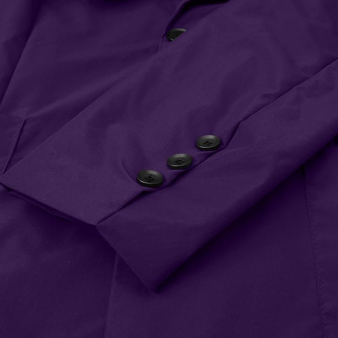 Mens Two Button Blazer Jacket Business Casual Slim Fit Formal Coat Regular Fit Lightweight Luxury Suit Jackets4