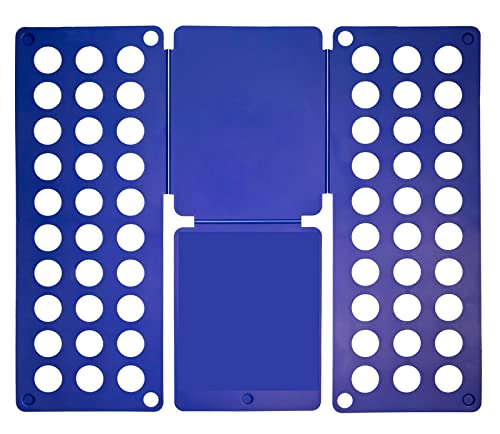RevolutionLine - Doblador de Ropa Manual | Plegador de Camisas, Camisetas, Jerseys, Pantalones | Pliega y Guarda tu Ropa organizada fácilmente | Tabla para Doblar Ropa