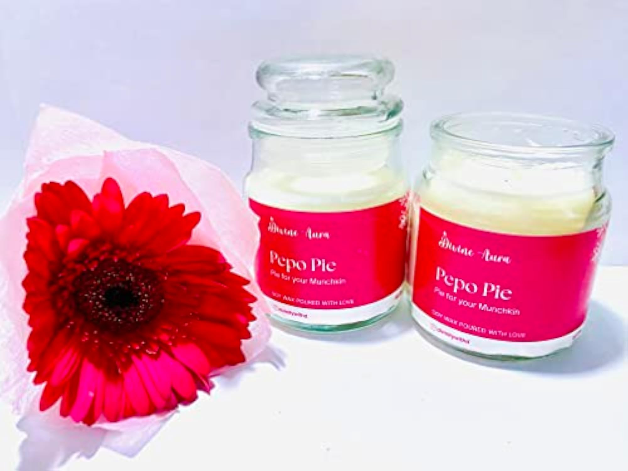 Scented Soy Wax Candle Pepo Pie, Medium Gift