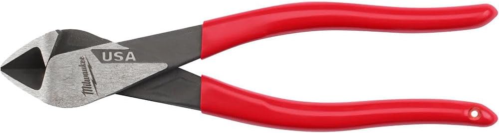 Milwaukee Electric - 8 Diagonal Dipped Grip Cutting Pliers USA