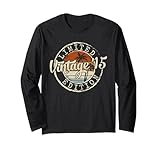 vintage 2015 10th birthday gifts for boys girls 10 year old maglia a manica
