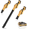 EWORK Mini Leaf Blower Cordless Up to 200 MPH 21V Small Leaf Blower 3 Speed Modes with Battery and Fast Charger, Electric Leaf Blowers Battery Powered, Compact Blower for Jobsite, Workbench, Porch