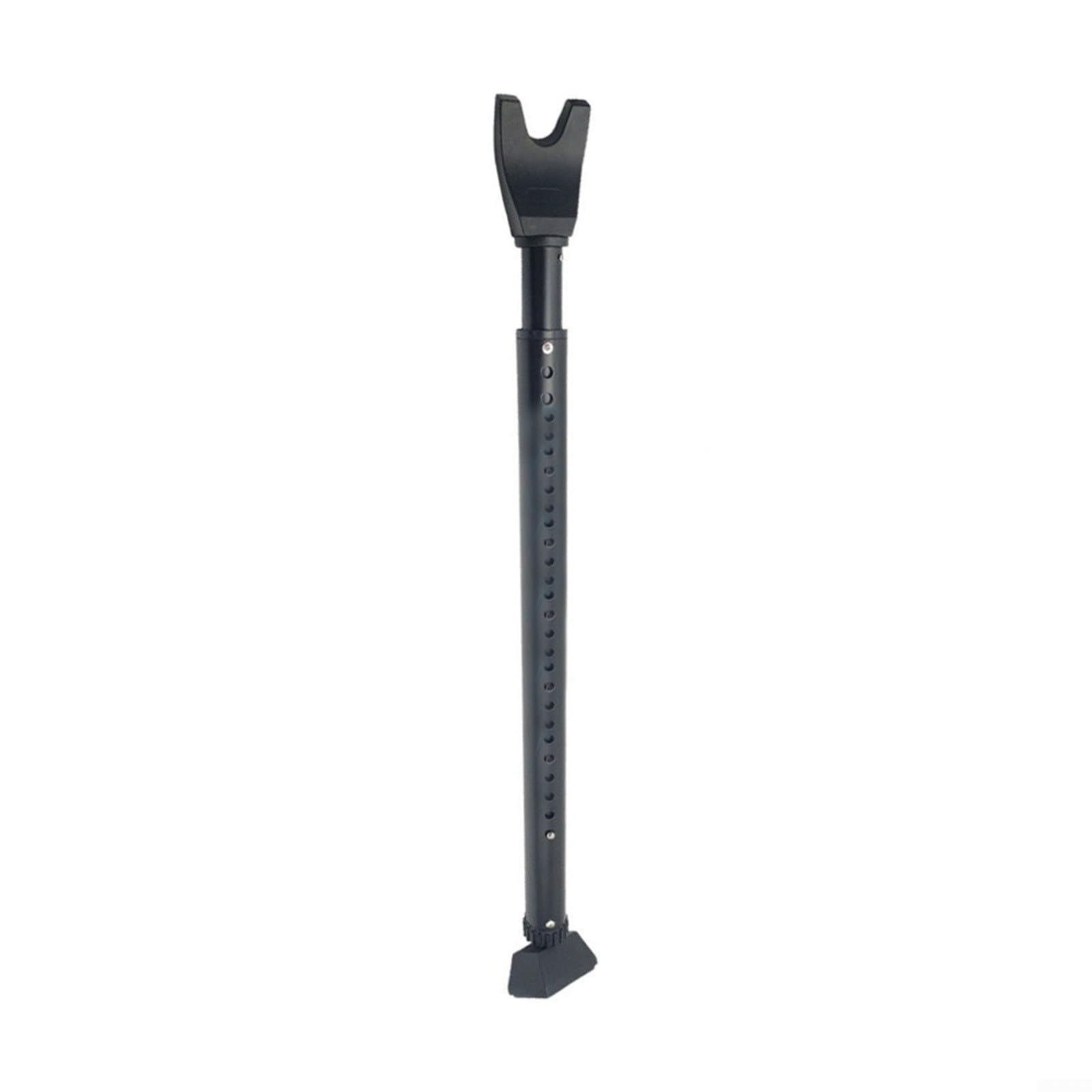 3-in-1 Türsicherungsstange für Türen und Schiebetüren, Verstellbar 71-125 cm, Stahl, Reise und Zuhause auf Reisen(Standard Black)