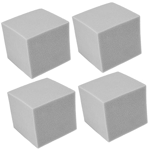 Sosoport 4 piezas Bloques de Esquina Acústicos para Tratamiento Acústico Material Absorbente de Sonido para Estudio en Casa Oficina y Espacios de Grabación miniatura 1