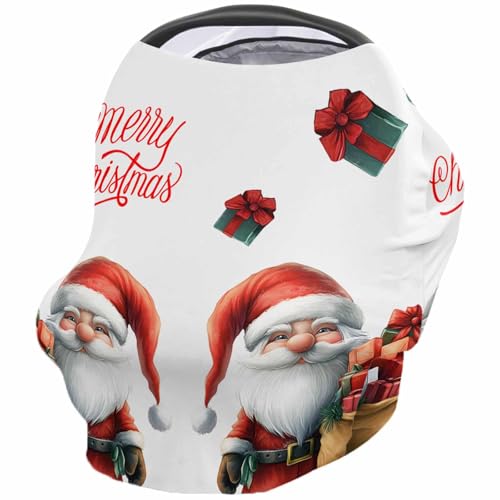 Nursing Cover for Breastfeeding Scarf, Comic Dwarf Various Boxes Merry Christmas Baby Car Covers Super Soft Multi Use for Canopy Shopping Cart Cover Blanket Stroller Cover