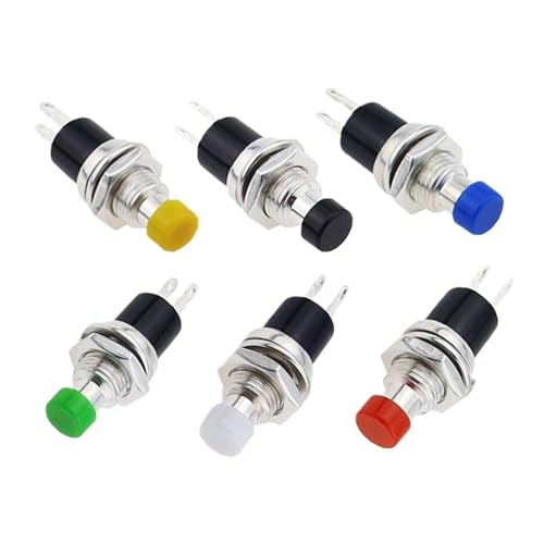 Interrupteur bouton-poussoir PBS-110 momentané 7mm 1NC pour réparer vos appareils défectueux