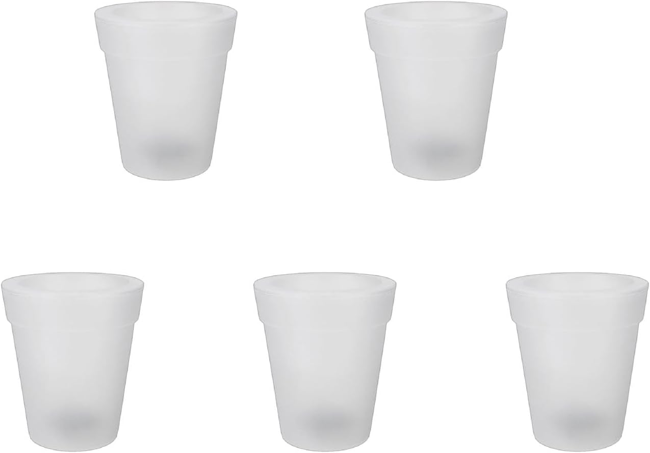 Solar Power LED Flowerpot Outdoor Garden Landscape Lamp Lighting Flower LED Illuminated Planter Vase Yard Decoration Solar Power LED Flowerpot