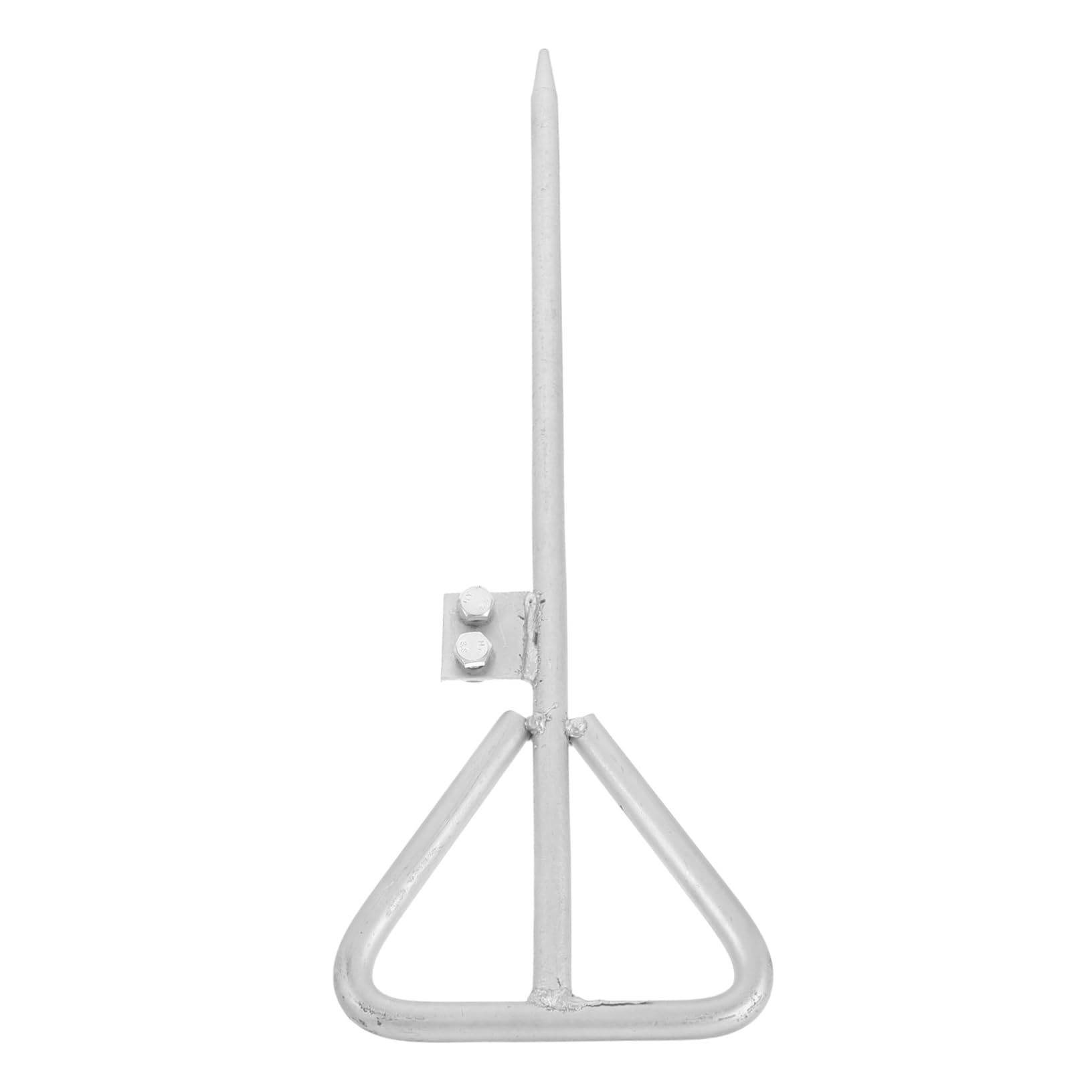 Picchetto di Messa Terra Elettrico in Ferro Argento per Impianti | Palo Galvanizzato, Uso Versatile per Casa e Cantieri Esterni, Protezione Completa per Apparecchiature