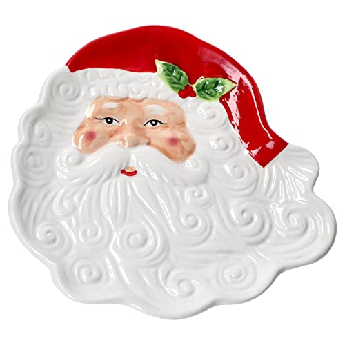 MamboCat Gebäckteller Santa I Keksteller mit Gesicht vom...