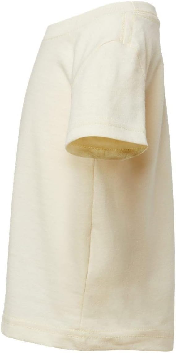 RABBIT SKINS Infant Fine Jersey T-Shirt 24MOS Natural - Image 3