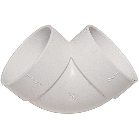 Airvac VM104/5506 90-Degree Short Elbow Pvc Fitting [1 Case of 90 Fittings] Cover