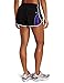 ASICS Women's Quad Short (Black/Jewel, Large)