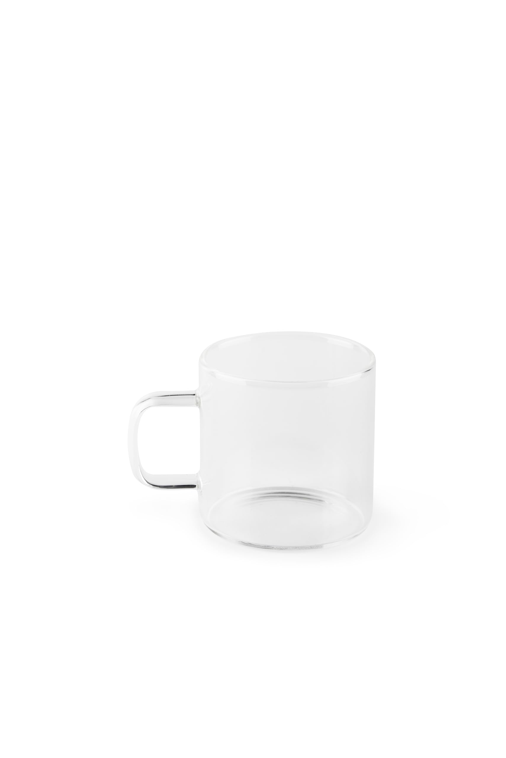 Excelsa Essential Set 6 Tazzine da Caffè Trasparenti, Vetro Borosilicato, Capacità 140 Ml.