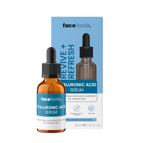 Image of Face Facts Hyaluronic Acid Facial Serum | Revive + Refresh | 30ml