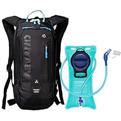 Arvano 6L Mini Mochila Bicicleta Montaña Impermeable, Mochila Hidratación Mtb con 2L Bolsa de Agua para Ciclismo Bici Running Trail Esquí Mochila Ligero Deportes