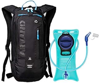 Arvano 6L Mini Cycling Backpack Lightweight Mountain Bike Backpack Biking Backpack Small Mtb Rucksack for Man Women (with 2L Water Bladder)