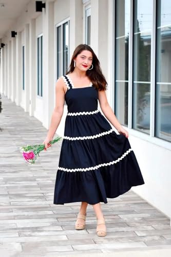 Image of KUDUZO Dress for Woman | Elegant Floral Printed | Western Dress for Women | One Piece Maxi | Rayon Western | Women's Party