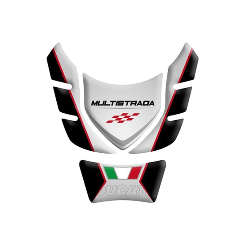 Autocollant réservoir moto pour Ducati Multistrada 1200 950 protection os de poisson