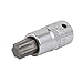 Aexit TX60 Torx Hand Operated Tools Head 54mm Long 1/2-inch Square Drive Cr-V Impact Socket Model:84as182qo80