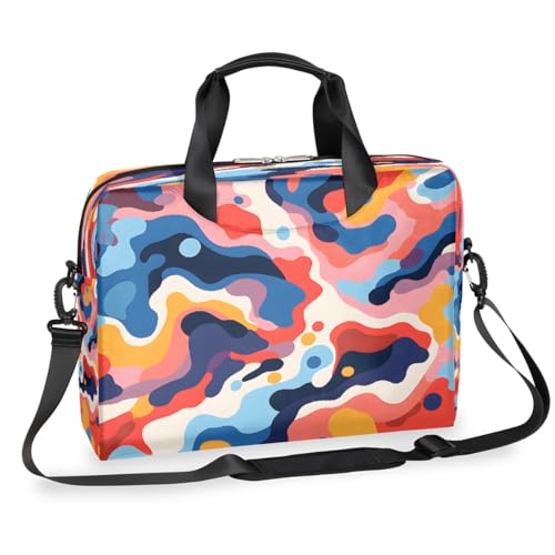 Maletín para portátil 15.6-16 pulg camuflaje colorido