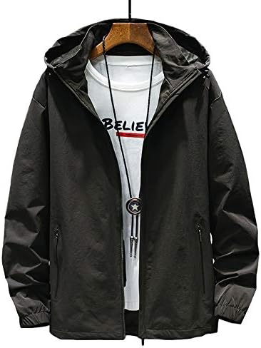 Amazon Gxbo ジャケット フード付き コート メンズ 春 秋 防風 ブルゾン アウター 大きいサイズ Xl 8l コート ジャケット 通販