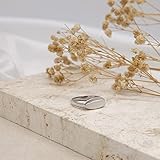 Tuscany Silver-Anillo mujer -Plata de ley bañada en rodio- sello...