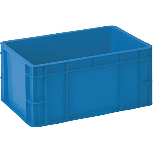 TRUSCO リサイクルコンテナTP型 32L ダークブルー TR-TP3425-DB