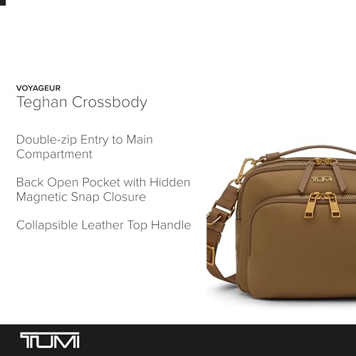 Image of TUMI - Voyageur Teghan Crossbody - Women's Compact Everyday Purse with Leather Trim