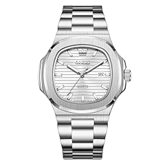 04 White Dial/Silver Bracelet