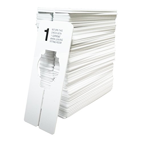 Newhouse Specialty Co Fitting Room Tags, 60 Count,...