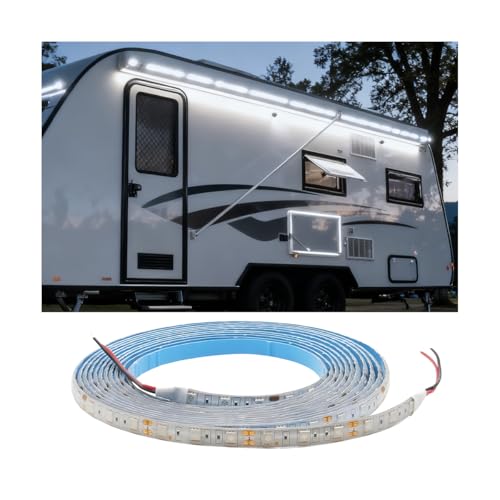 FALVFUN RV Awning LED Lights, 12V 16.4FT Vehicle Underbody Led