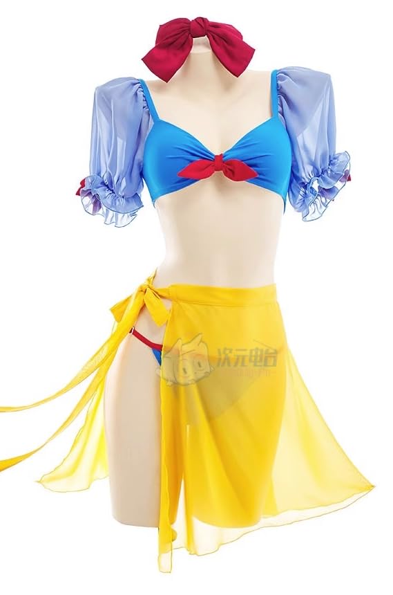 ス*イ様 グリアロコスプレ衣装水着3着セット コスプレスタイル きゅん水着 4点セット M L メイド セーラー服